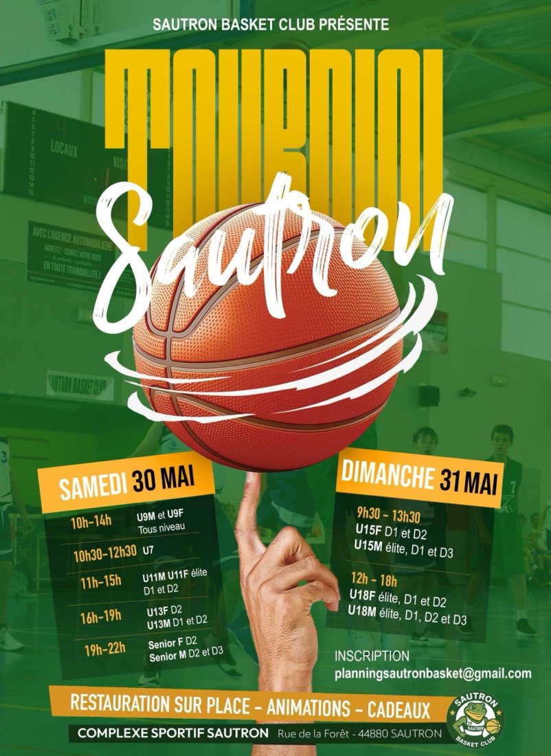TOURNOI DU SAUTRON BASKET CLUB